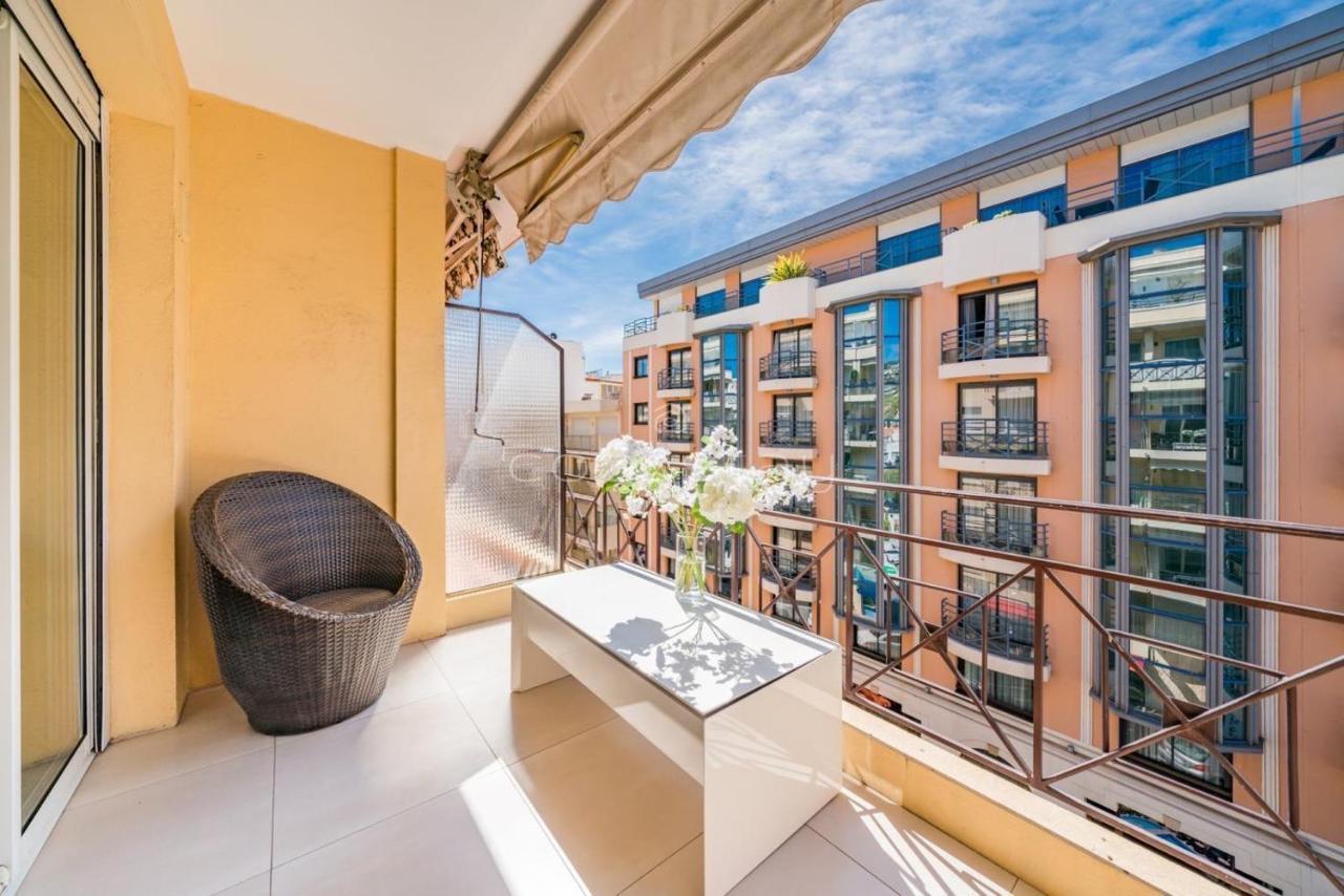 Superbe Appartement Avec Terrasse 1Mn Des Plages De La Croisette Cannes Exterior photo